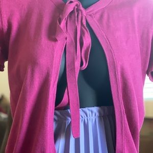 Vibrant Pink Cardigan